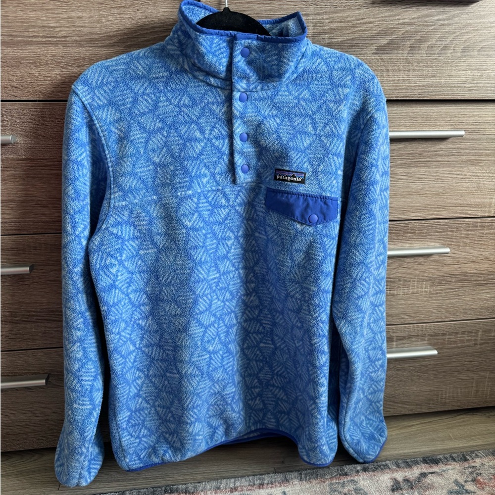 Patagonia Synchilla Blue Fleece Pullover